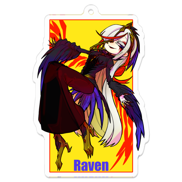 アクリルキーホルダー - 70 x 70 (mm)