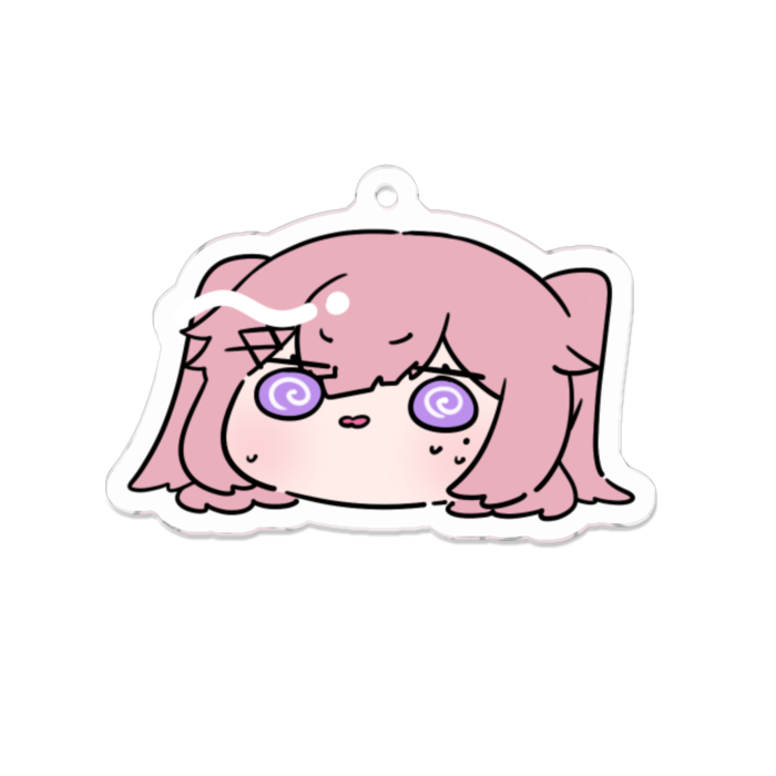 アクリルキーホルダー - 70 x 70 (mm)