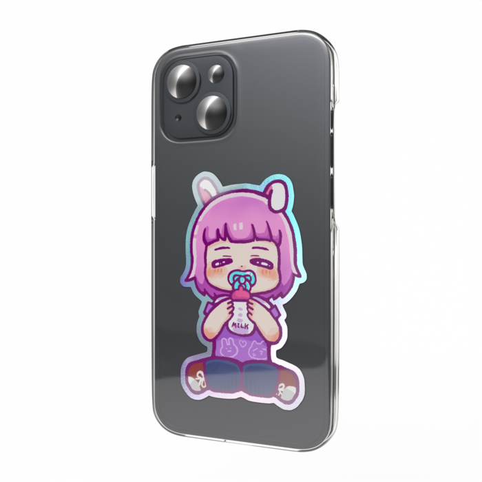 オーロラスマホステッカー - 縦