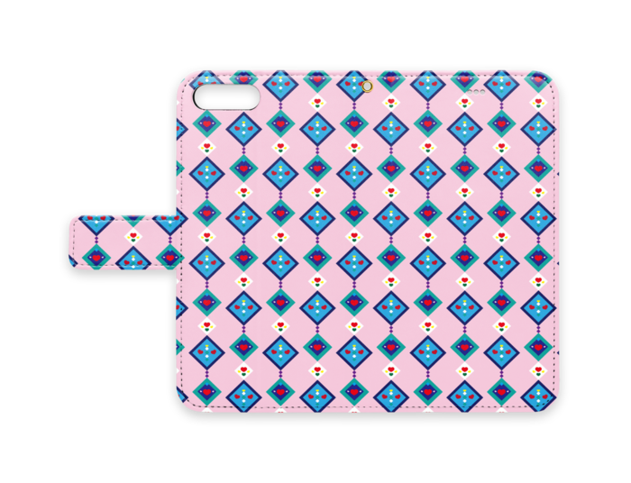 手帳型iPhoneケース - iPhone 8 Plus / 7 Plus - ストラップ穴 あり