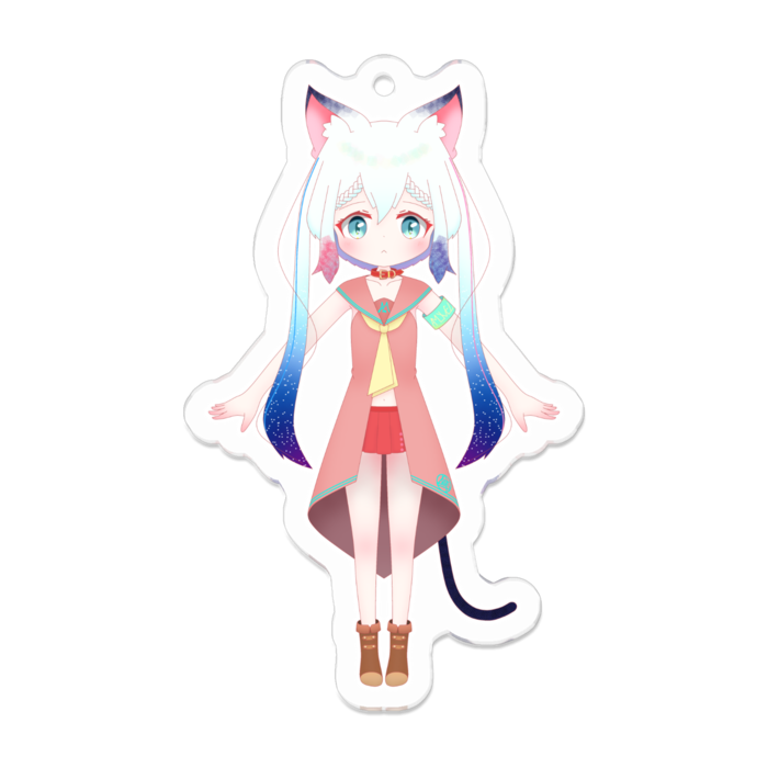 アクリルキーホルダー - 70 x 70 (mm)