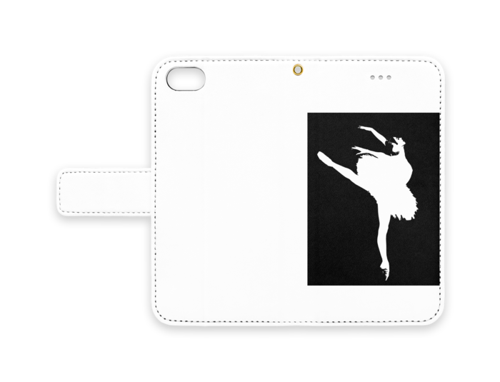 手帳型iPhoneケース - iPhone 8 / 7 - ストラップ穴 あり