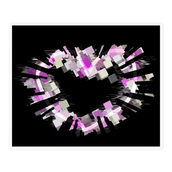 ステッカー - 100 x 100 (mm)