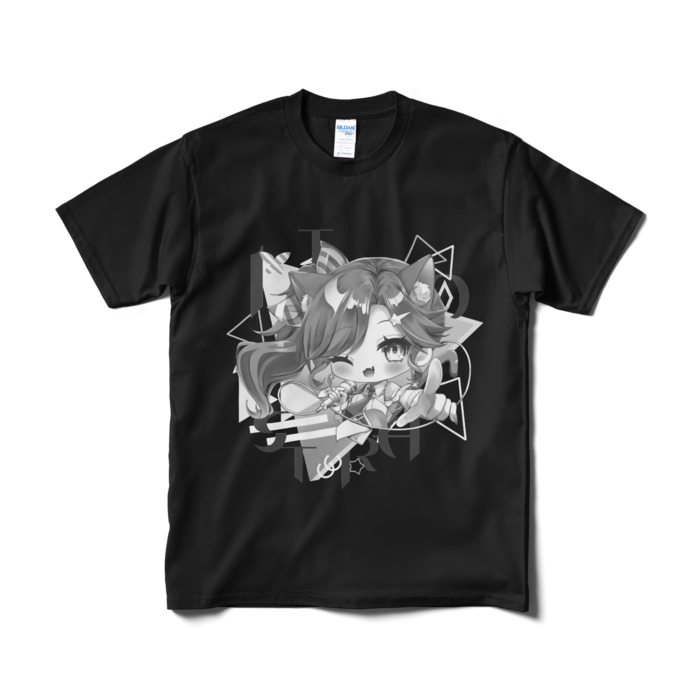 黒Tシャツ(モノクロ)M