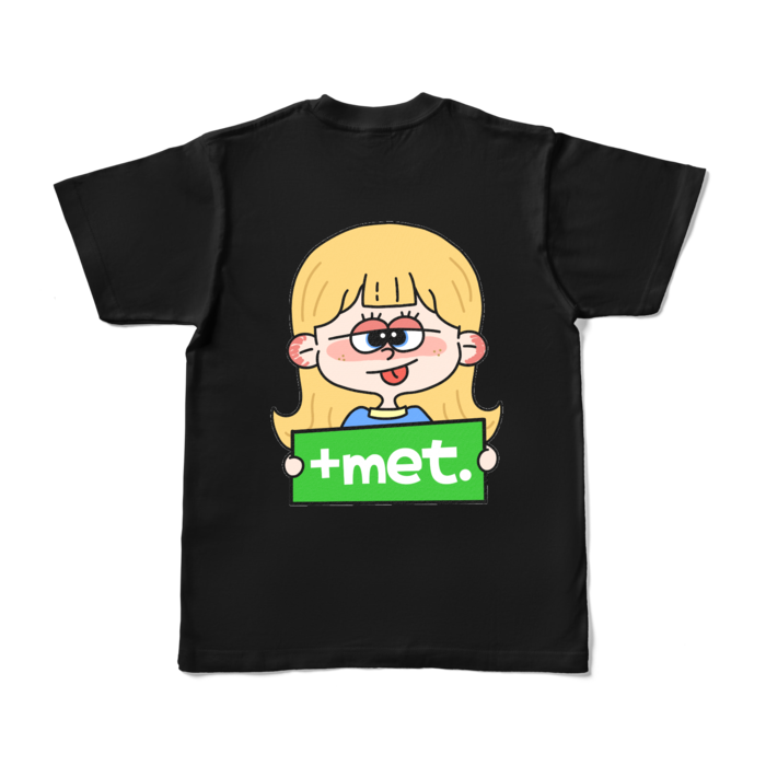 カラーTシャツ - S - ブラック (濃色)