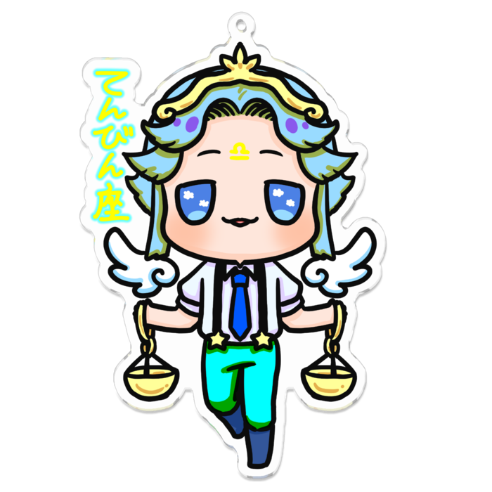 アクリルキーホルダー - 100 x 100 (mm)