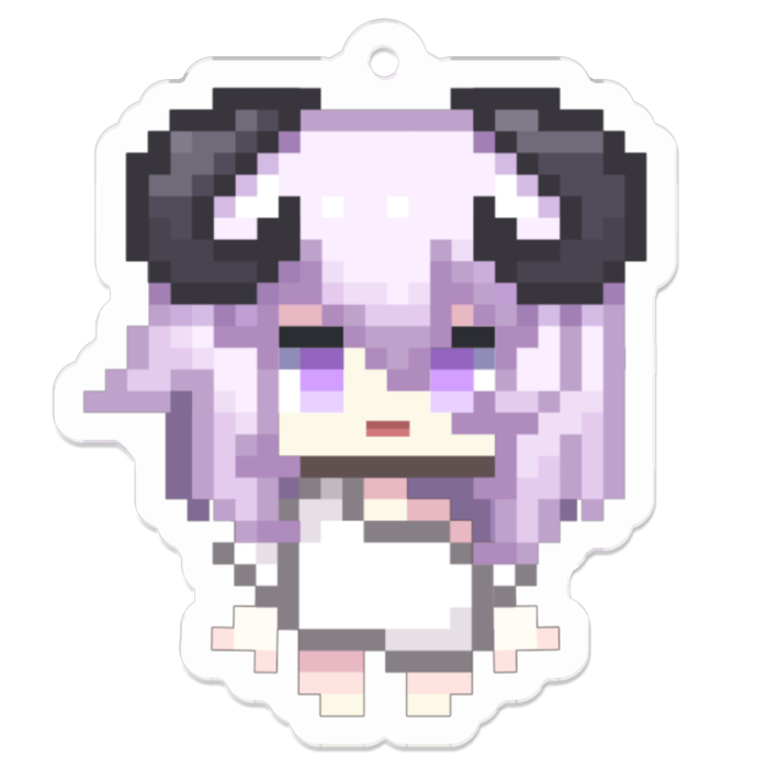 ドット絵アクキーVer.01 - 50 x 50 (mm)