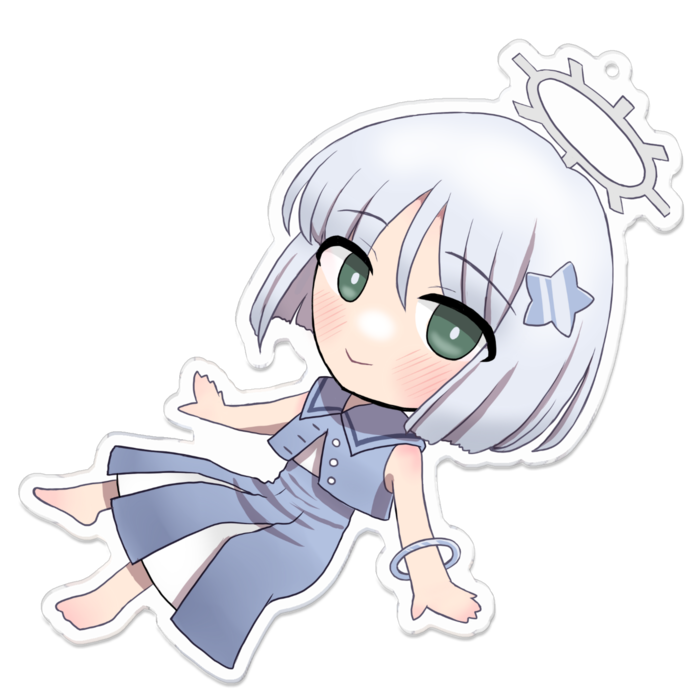 アクリルキーホルダー - 100 x 100 (mm)