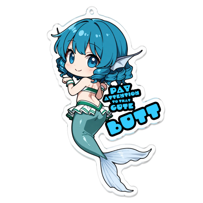 アクリルキーホルダー - 100 x 100 (mm)
