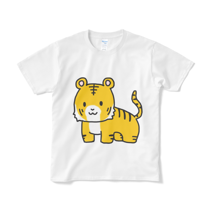 とらTシャツ(短納期) - S - ホワイト
