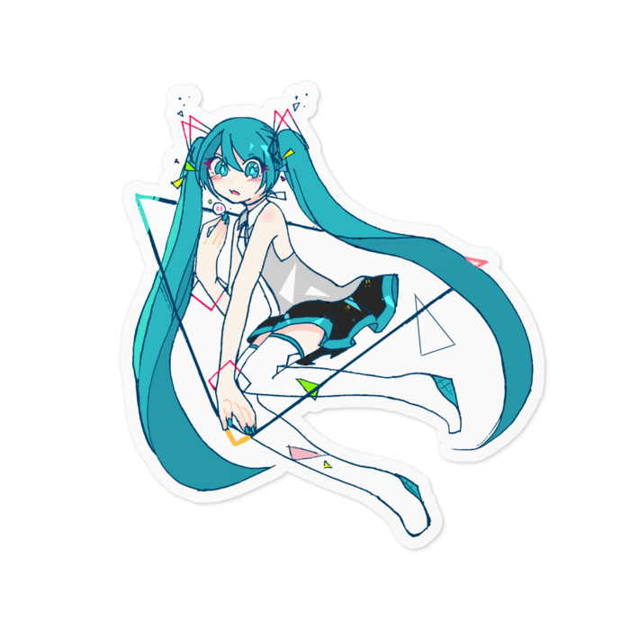 初音ミク ステッカー Asterisk Booth