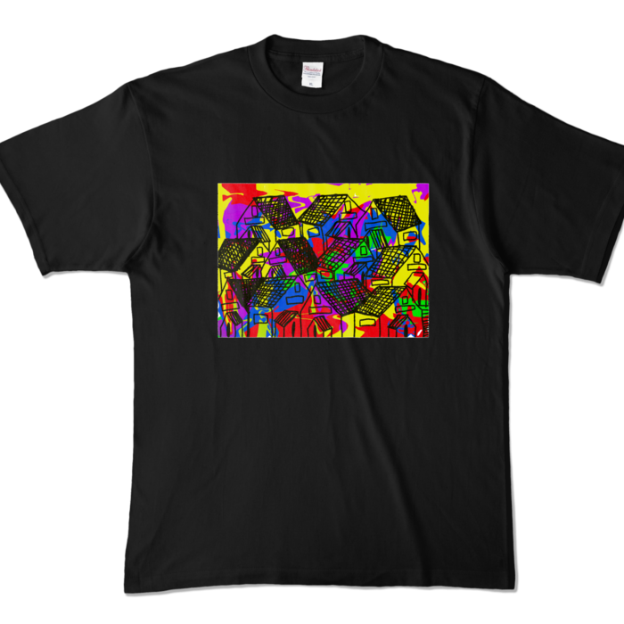 カラーTシャツ - XL - ブラック (濃色)