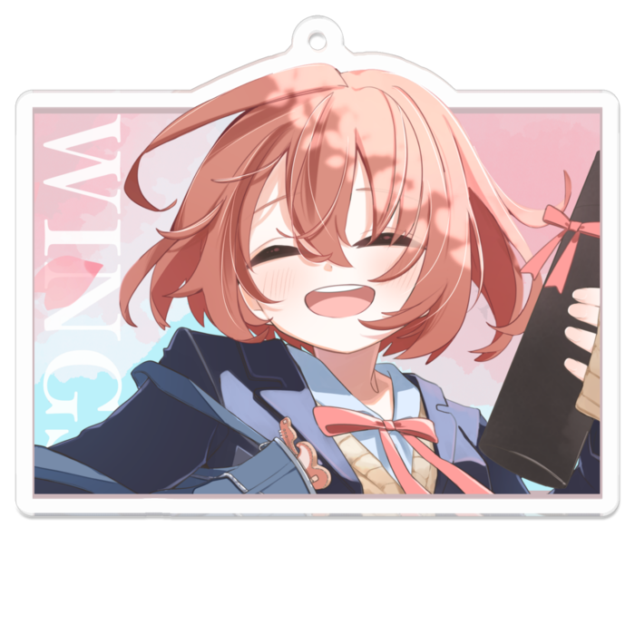 アクリルキーホルダー - 70 x 70 (mm)