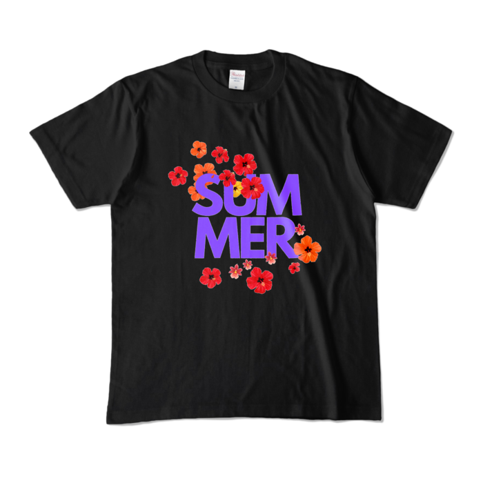 カラーTシャツ - M - ブラック (濃色)