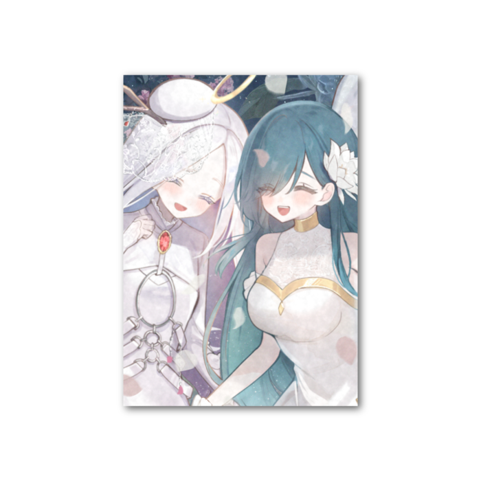 フォト風カード - 縦 - 片面