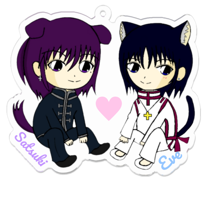 アクリルキーホルダー - 70 x 70 (mm)