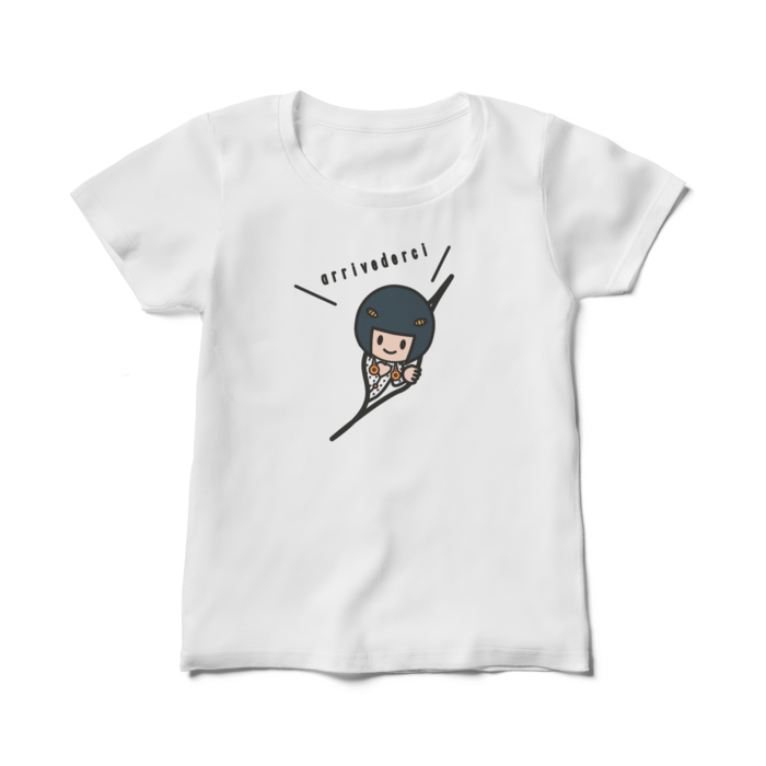 レディースTシャツ - M - 白