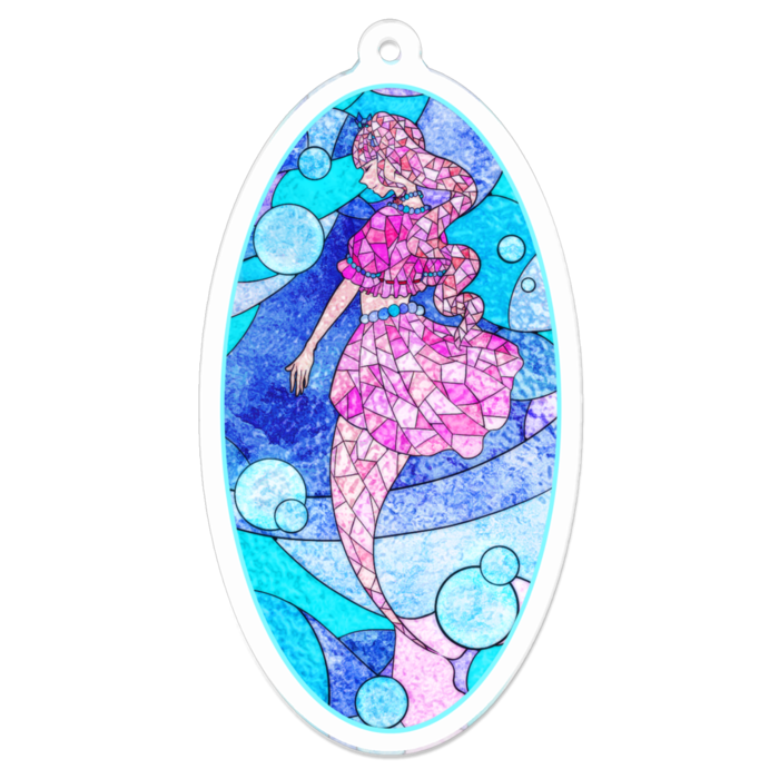 アクリルキーホルダー - 70 x 70 (mm)