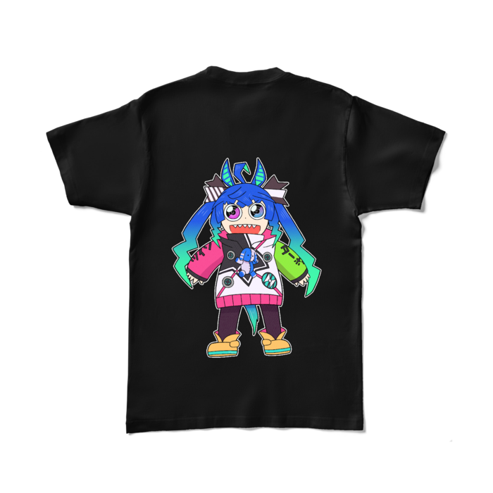 カラーTシャツ - L - ブラック (濃色)