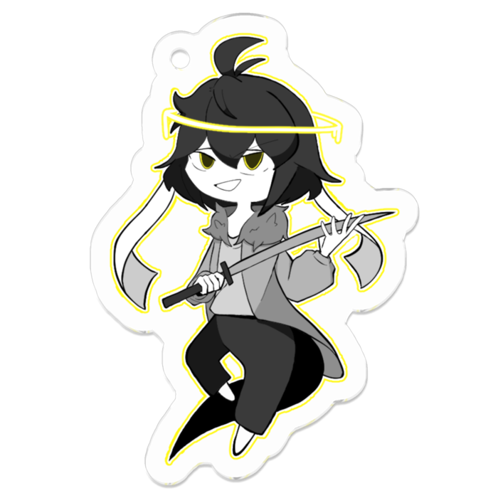 アクリルキーホルダー - 50 x 50 (mm)