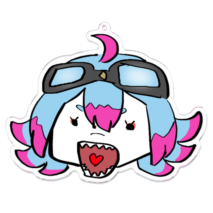 アクリルキーホルダー - 100 x 100 (mm)