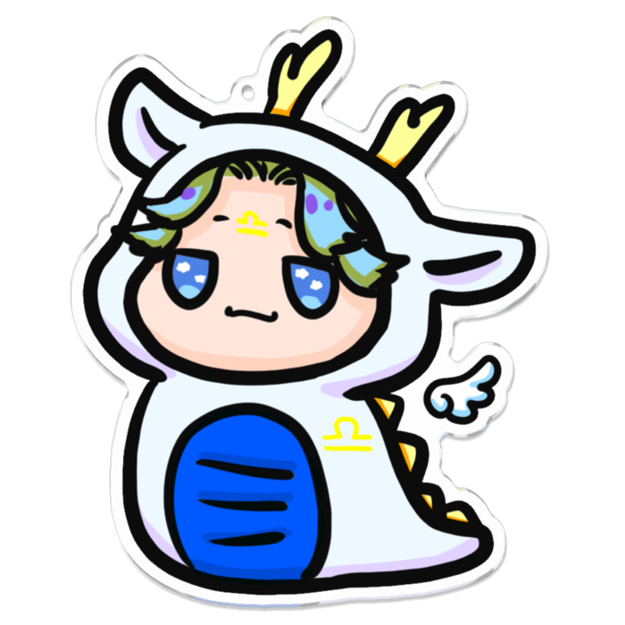アクリルキーホルダー - 100 x 100 (mm)