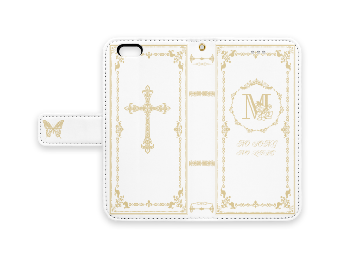 手帳型iPhoneケース - iPhone6 - ストラップ穴 あり