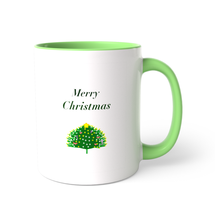 ツートンカラーマグカップ - 直径 8.2cm / 高さ 9.5cm