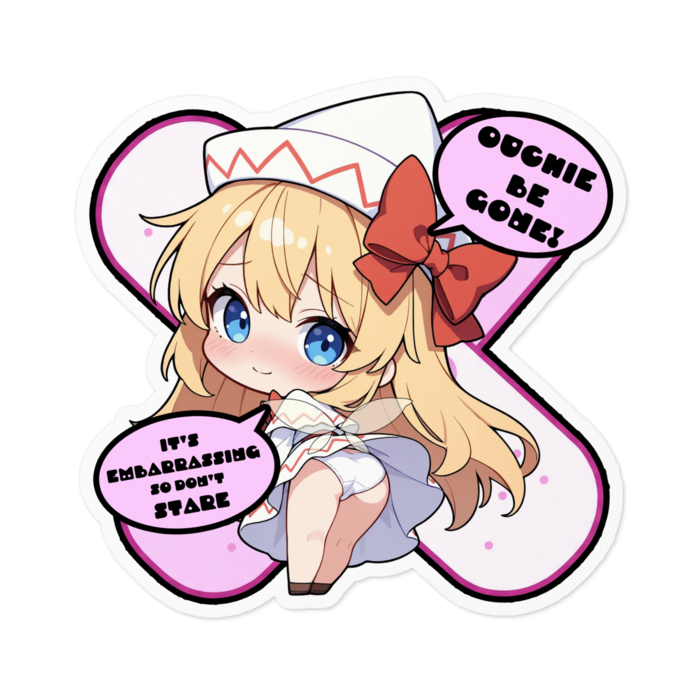 ステッカー - 100 x 100 (mm)