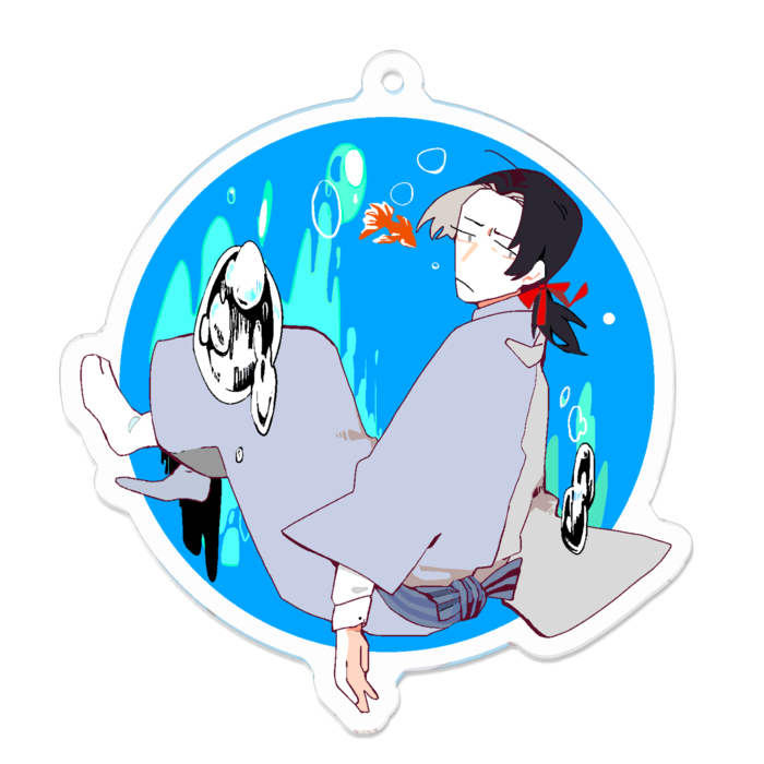 アクリルキーホルダー - 70 x 70 (mm)