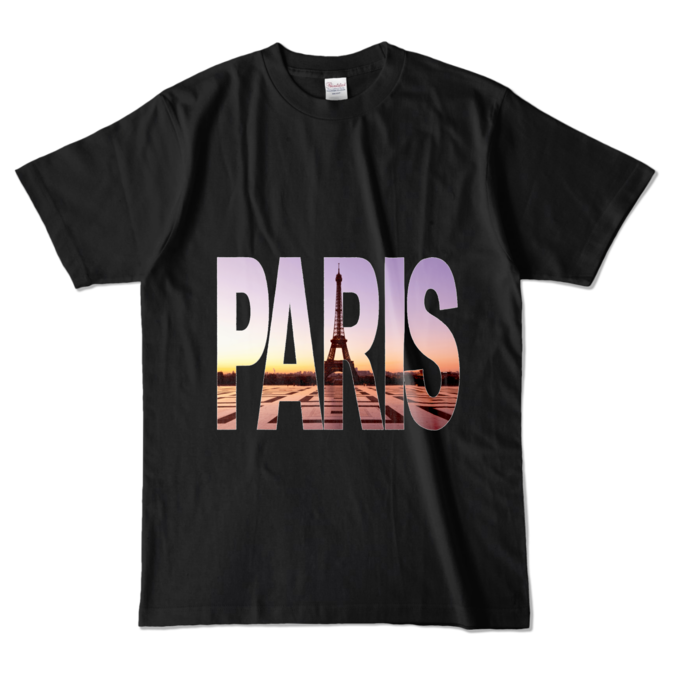 カラーTシャツ - L - ブラック (濃色)