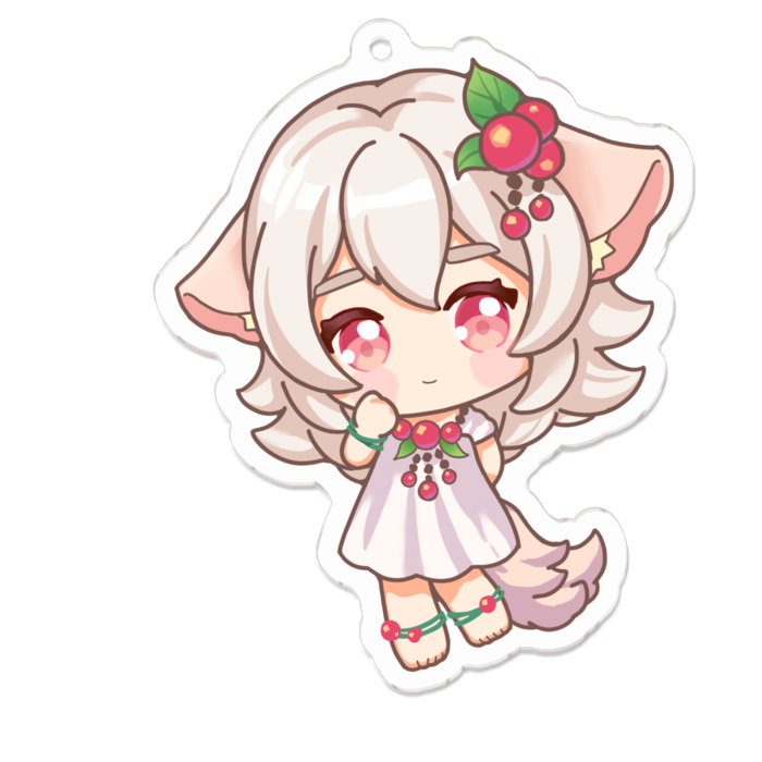 アクリルキーホルダー - 70 x 70 (mm)