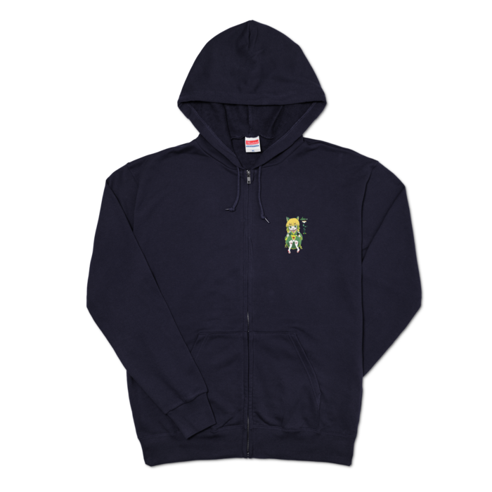 ジップパーカー - XL - 両面(4)