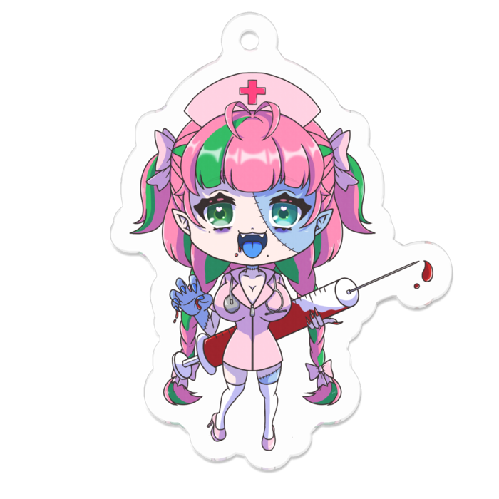 アクリルキーホルダー - 50 x 50 (mm)