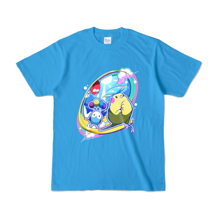 カラーTシャツ - S - ターコイズ (濃色)