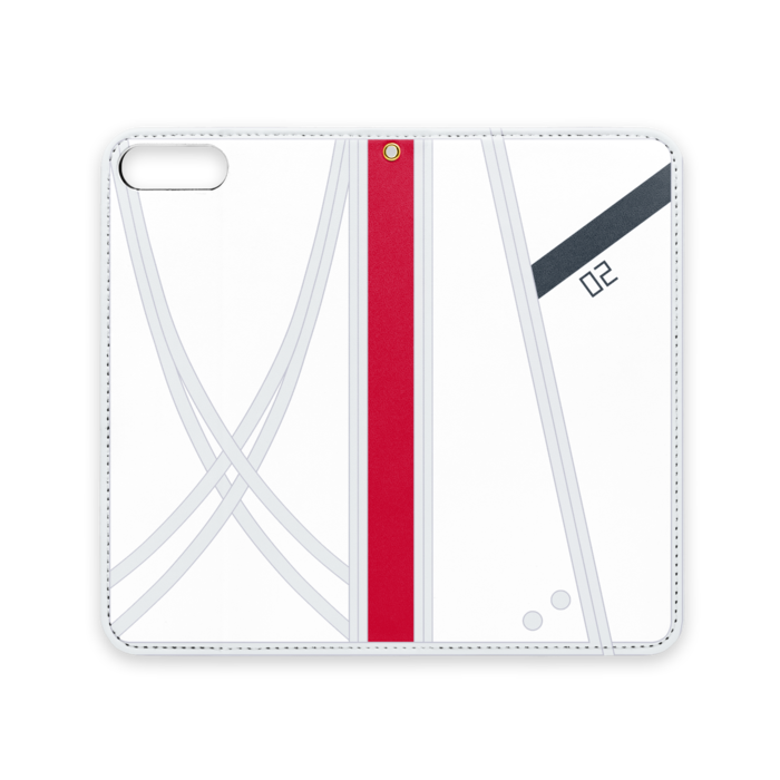 手帳型iPhoneケース（ベルトなし） - iPhone 8 Plus / 7 Plus - ストラップ穴 あり