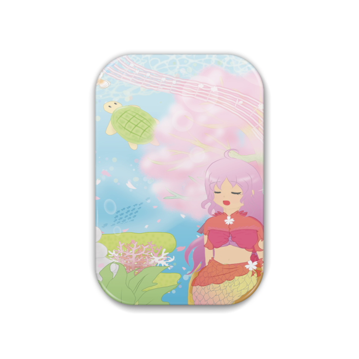 缶バッジ - 角丸 51x76mm