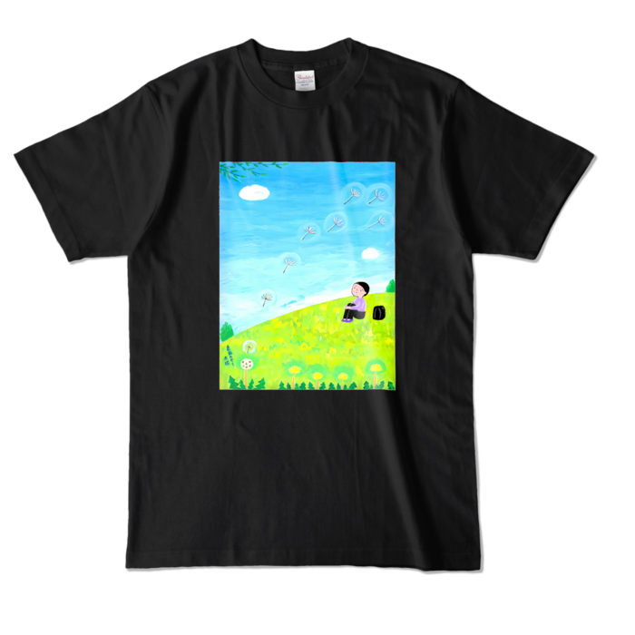 カラーTシャツ - L - ブラック (濃色)