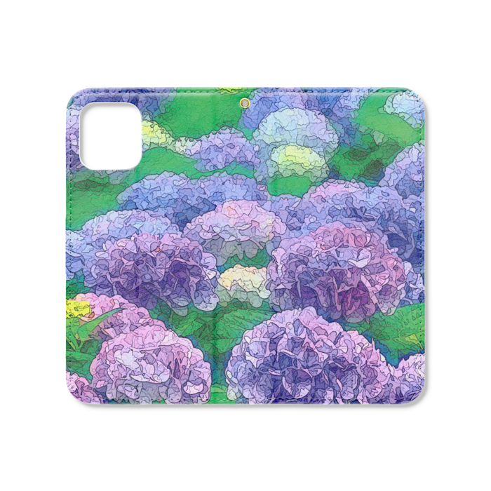 手帳型iPhoneケース(ベルトなし) - iPhone 11 Pro - ストラップ穴 あり