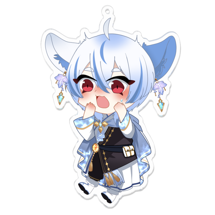 アクリルキーホルダー - 100 x 100 (mm)