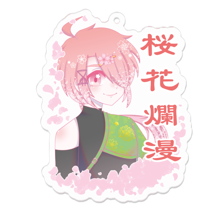 アクリルキーホルダー - 70 x 70 (mm)