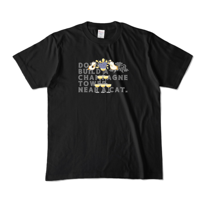カラーTシャツ - M - ブラック (濃色)(1)
