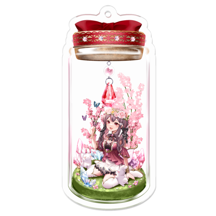 アクリルキーホルダー - 70 x 70 (mm)