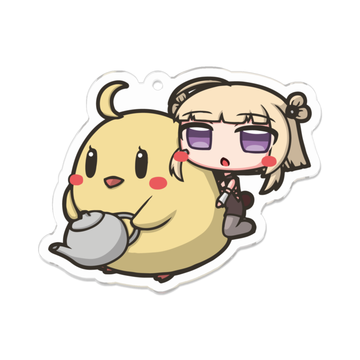 アクリルキーホルダー - 70 x 70 (mm)