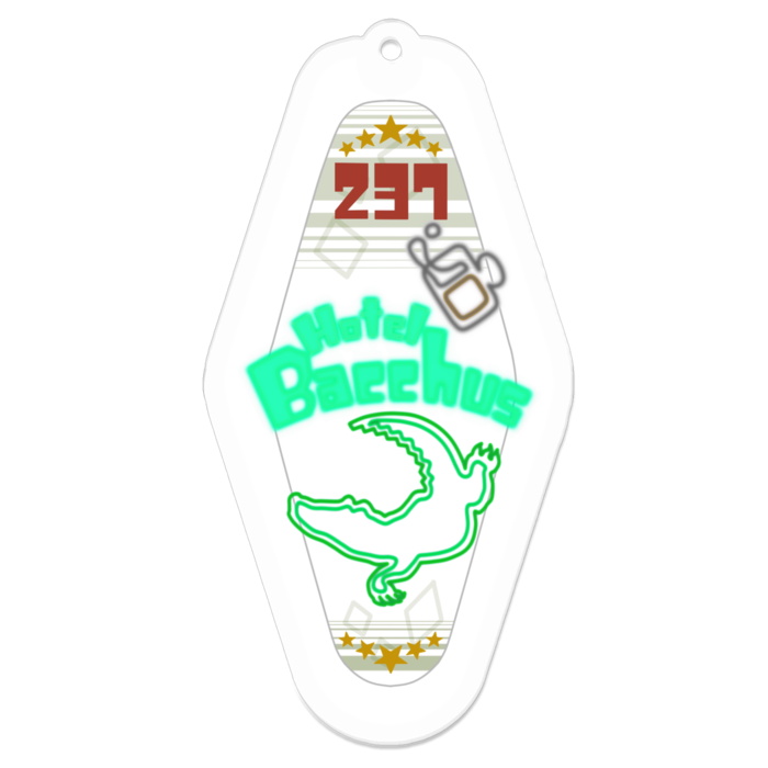 アクリルキーホルダー - 70 x 70 (mm)