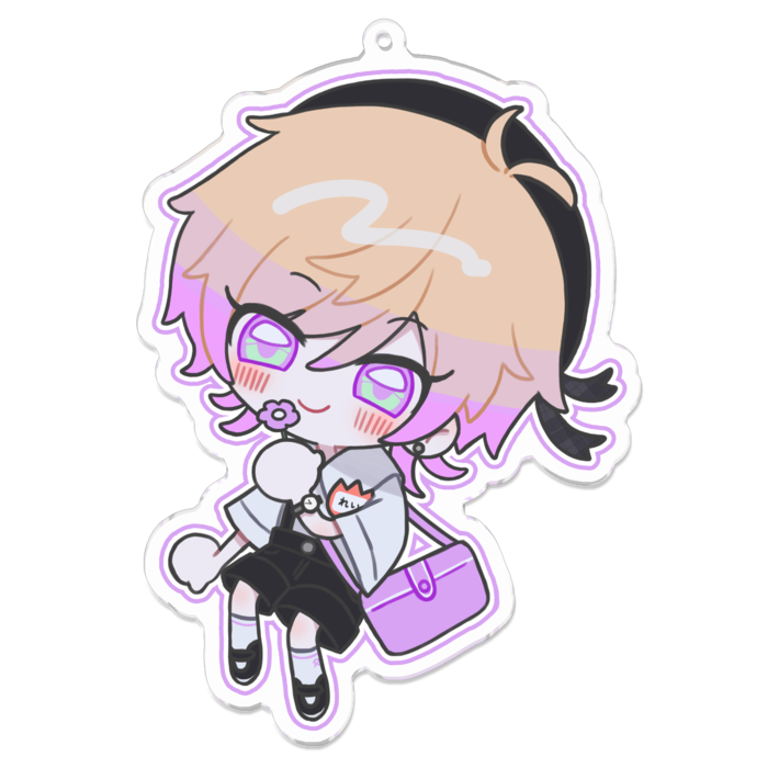 アクリルキーホルダー - 100 x 100 (mm)