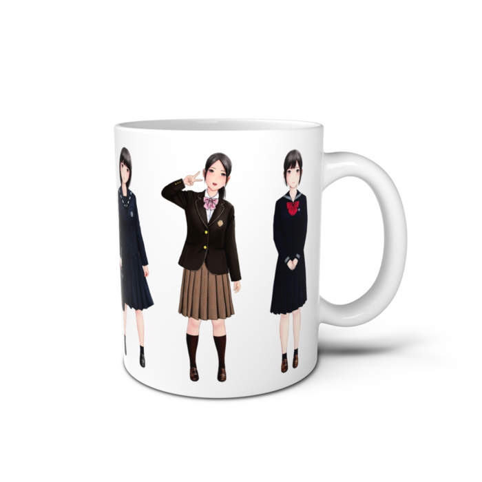 マグカップ - 直径 8 cm / 高さ 9.5 cm