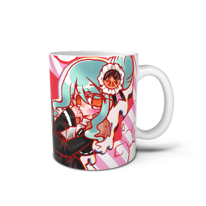 マグカップ - 直径 8 cm / 高さ 9.5 cm
