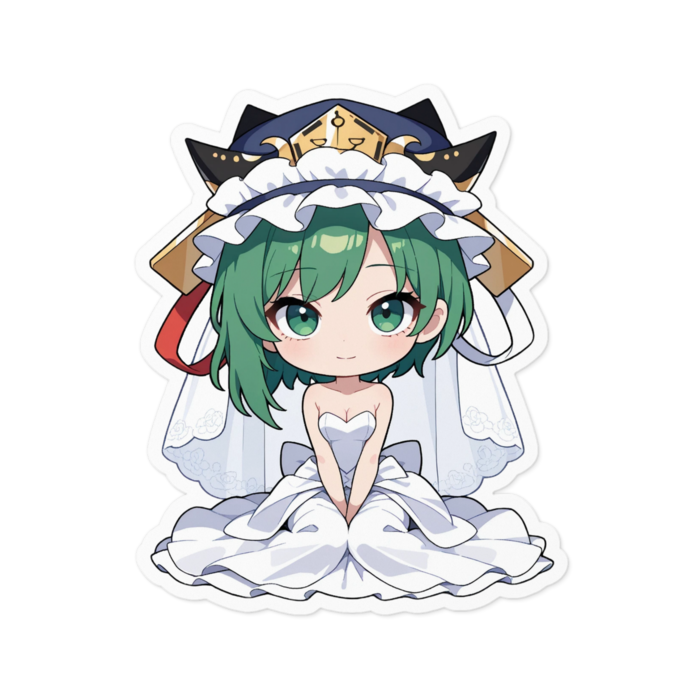 ステッカー - 100 x 100 (mm)(キャラのみ)