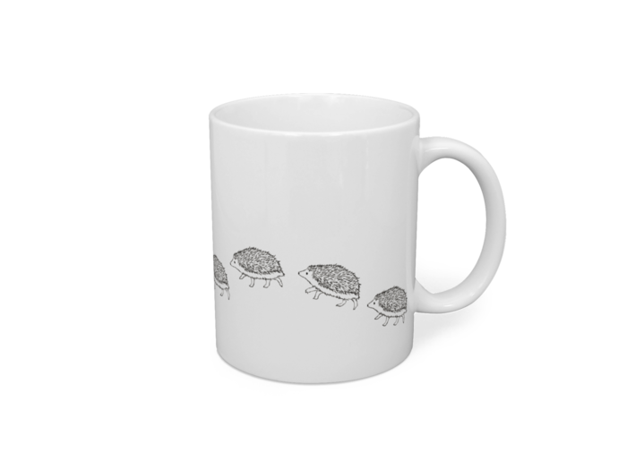 マグカップ - 直径 8 cm / 高さ 9.5 cm（白）